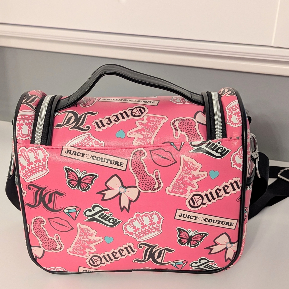 NWT Juicy Couture Large Insulated Tote/Shoulder/Crossbody Lunch/Snack Bag/Box - Picture 7 of 16